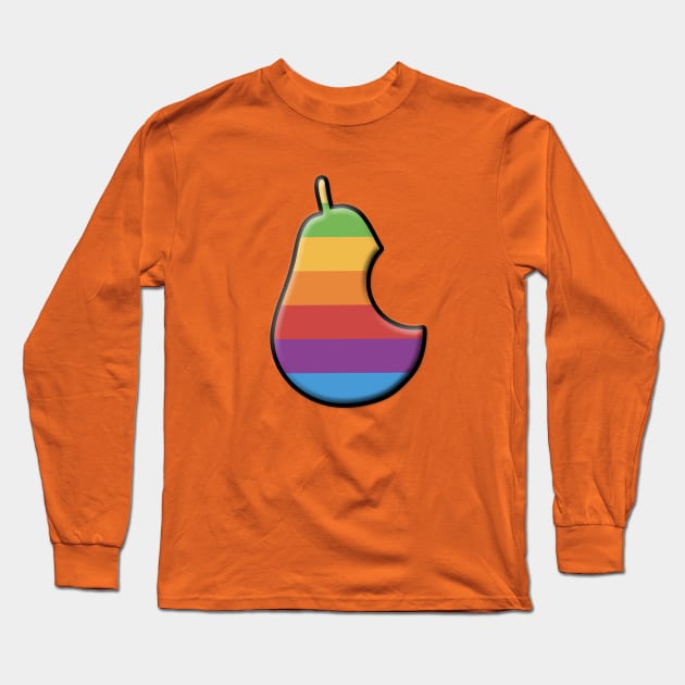 Pear Long Sleeve T-Shirt by onekdesigns